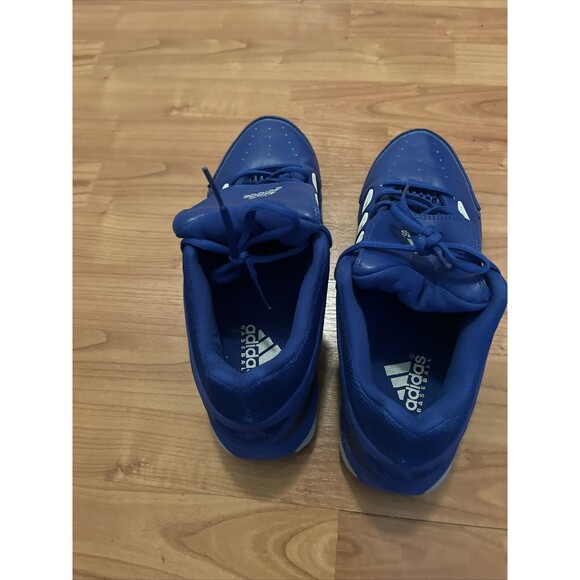 Adidas Men's Baseball Cleats AdiTUFF Size 11.5 Royal Blue - Picture 9 of 16